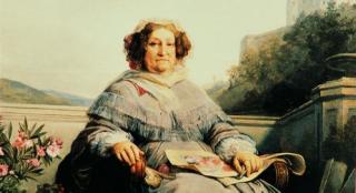 Léon Cogniet’s1859 portrait of the marketing-savvy Barbe-Nicole Clicquot Ponsardin